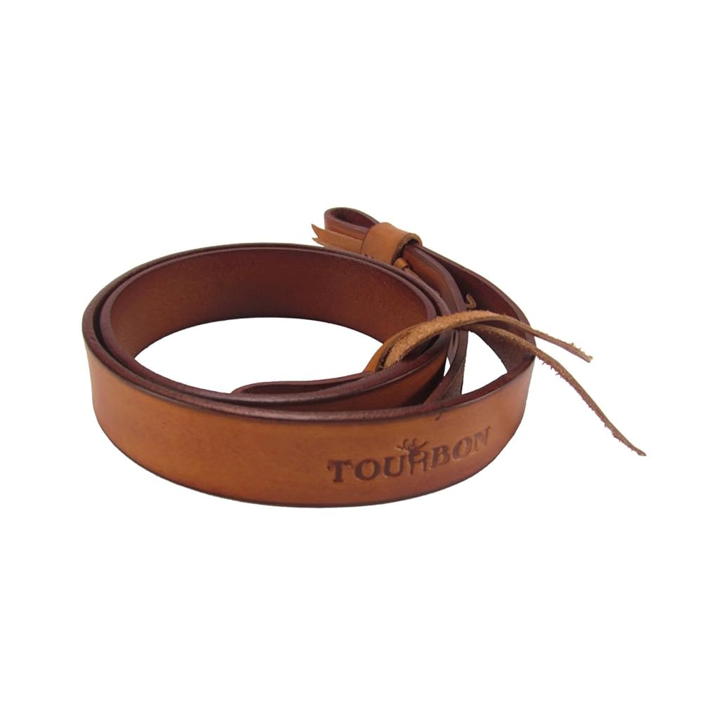 Amazon.co.jp: Tourbon 本革製 銃のスリングベルト 肩パッド付の